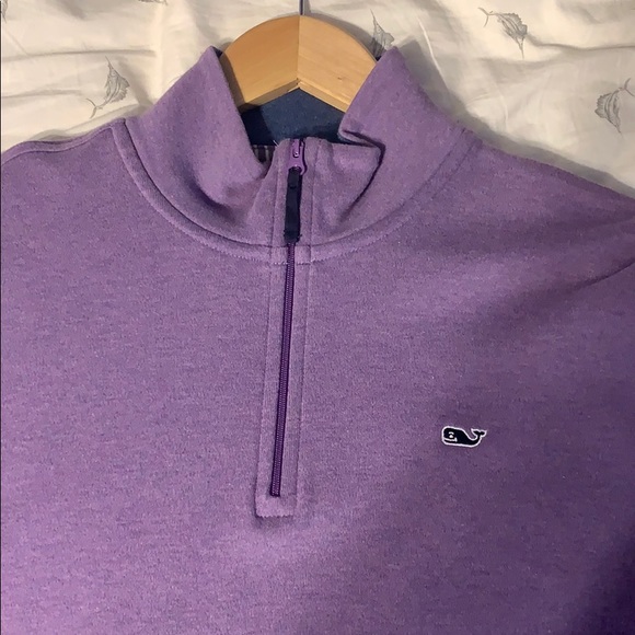 Men's Vineyard Vines Quarter zip (M) - Picture 2 of 4